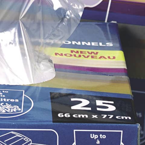 Sacchetti di plastica per distruggidocumenti Rexel AS 115 L conf. da 100 - 40070
